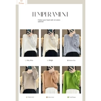 Womens V-neck Long Sleeve Fashion Sweater