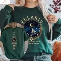 Vintage Starlight Graphic Hoodie for Women