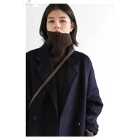 Loose Turtleneck Knit Sweater for Women