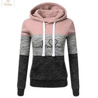 Autumn Winter Womens Fleece Hoodie