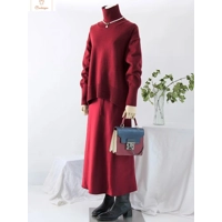 Cardeegan Womens Burgundy Turtleneck Sweater