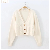 Short Style Slim Knitted Cardigan