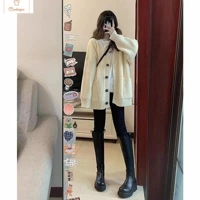 Cardeegan Womens Long Sleeve V-Neck Cardigan Sweater