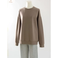 Cozy Oversized Cotton Womens Casual Sweatshirt