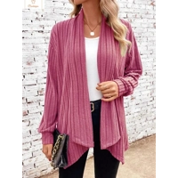 Cozy Long Sleeve Loose Cardigan for Women