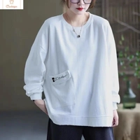 Streetwear Cat Print Oversized Hoodie