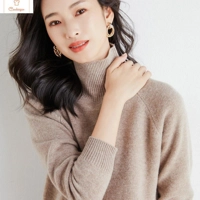 Womens Cashmere Turtleneck Sweater Jumper