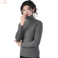 Womens Thermal High Collar Sweater