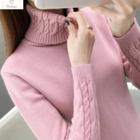 Womens Long Sleeve Turtleneck Sweater