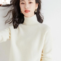 Womens Cashmere Turtleneck Sweater Jumper