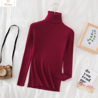 Soft Knit Cashmere Turtleneck Sweater Top