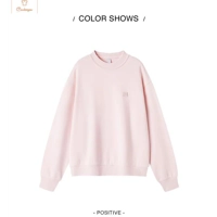 Casual Embroidered Drop-Shoulder Hoodie for Women