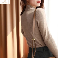Chic Cashmere Turtleneck Pullover Sweater