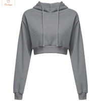Cardeegan Womens Crop Top Hoodie