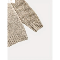 Dragonfly Knit V-Neck Winter Pullover Sweater