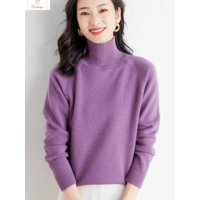 Womens Cashmere Turtleneck Sweater Jumper
