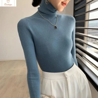 Elegant Slim Fit Turtleneck Sweater Tops