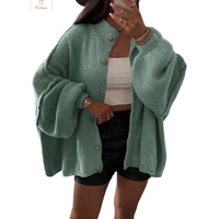 Knitted Lazy Style Oversized Cardigan