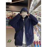 Korean Zipper Hooded Sweatshirt for Women