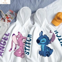 Stitch Angel Monster Hoodie Pullover