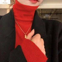 Elegant Slim Fit Turtleneck Sweater Tops