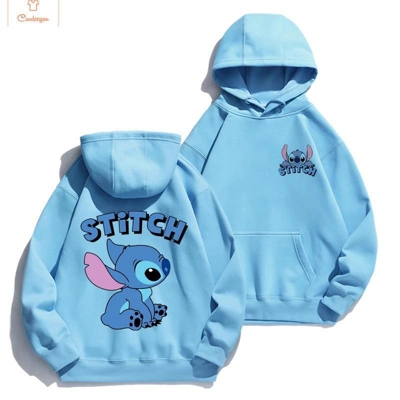 Cardeegan Autumn Winter Stitch Cartoon Hoodie Cardeegan Autumn Winter Stitch Cartoon Hoodie