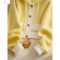 Autumn Winter Loose Fit Knitted Cardigan