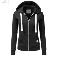 Personalized Womens Sports Hoodie with Zipper