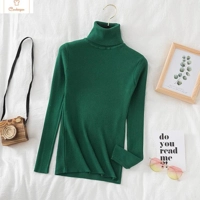 Soft Knit Cashmere Turtleneck Sweater Top