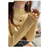 Cardeegan Womens Ruched Turtleneck Knitted Sweater