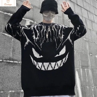 Personalized Jacquard Cartoon Knit Sweater