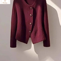 Autumn Winter Vintage Slim Wool Cardigan
