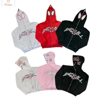 Y2K Harajuku Goth Zipper Hoodie