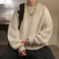 Round Collar Knit Sweater for Couples