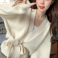 Casual Long Sleeve Knit Cardigan Sweater