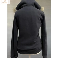 Winter Fur Collar Hoodie Sweatshirt