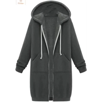 Autumn Plus Size Hooded Long Sleeve Sweatshirt