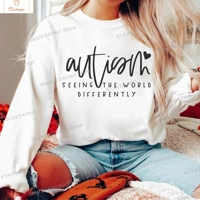Seeing the World Differently Autism Sweatshirt