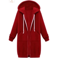 Autumn Plus Size Hooded Long Sleeve Sweatshirt