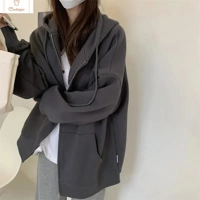 Casual Oversized Zip-Up Hoodie for Women