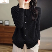 Korean Style Long Sleeve Knitted Cardigan
