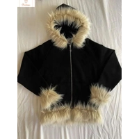 Y2k Harajuku Fur Collar Hoodie
