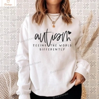 Seeing the World Differently Autism Sweatshirt