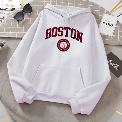 Boston 1630 Hooded Pullover Sweatshirt Boston 1630 Hooded Pullover Sweatshirt