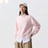 Casual Embroidered Drop-Shoulder Hoodie for Women