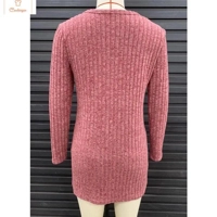 V-Neck Solid Color Cardigan Coat