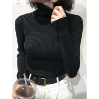 Womens Autumn Winter Knitted Turtleneck Sweater