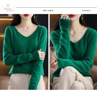 Soft Wool V Neck Sweater Pullover