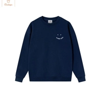 Cozy Oversized Embroidered Cotton Hoodie Sweatshirt