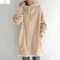 Thickened Warm Hooded Zipper Cardigan